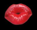 Belles lèvres féminines ; beau rouge à lèvre ; Sensuel brillant ;  sexy -  Amitiés a tout le monde Marie-Andrée Bnne Soirée Bisous