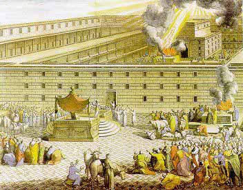 Belle image Historique faisant penser aux Temps anciens; Beaux temples; grandes foules ; belles statues et colonnades; belles couleurs d'Ensemble;beaux remparts ; aimez vous l'Histoire; les 