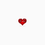Coeur Rouge brillant qui   ns   dit :  Je  t'aime,  qui vien par revient:  logo génial  et   Beau -   JE  T'aime,  je sais à qui je pense quande je le dis !  C'est ce que je vs souhaite
