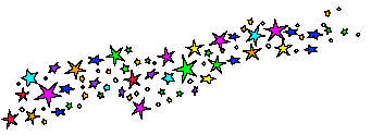 Que d'Etoiles de ttes Couleurs qui bougent bougent brillent!! Image tte simple mais jolie à regarder ; Beauté du Regard ; et amène la couleur : positivité; joie ; lumière paix  ; amour  ça me rap
