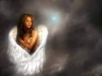 Belle femme dans sa cape comme des ailes de laine blanches, cmme ailes d'ange, dans tte sa beauté féminine; superbe ctte fille :sensuelle ; et inspire  à  la douceur  la tendresse  l'amitié 