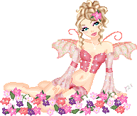 Jolie fille couleurs claires et noires;joli contraste;brillent étoiles; poésie ; beauté de son visage et jolis cheveux ; belles ailes; et fleurs; SYMPA  ET  MIMI    Marie  A PLUS  BISOUS ET AMITIES 
