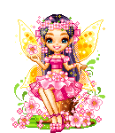 Petite Princesse jolie;habillée en ROSE , plein de fleurs ,verdure et colorée!clignotent des yeux !! Image mimi!!  BISOUS  AMITIES TS TTES   Marie-Andrée  Soirée Agréable tout le monde