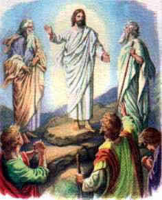 Jésus entouré des APOTRES, prêchant La Bonne Parole ; que l'on croie ou non, il faut reconnaitre que c'est une belle Image, colorée,paysage, faisant penser au Contexte de l'Epoque; Imag