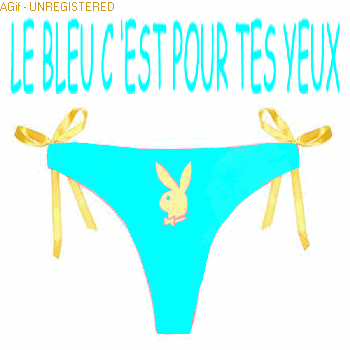Humour ce Gif : lapin dns ces couleurs changent avc ptit mot  plutot amusant
