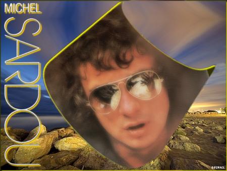 Michel :  une belle photo de Michel Sardou,avc Fond de Mer 