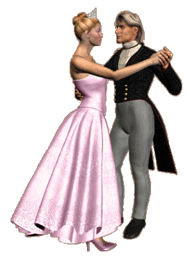 Joli couple danse valseRomantique robe bellestyle d'époque romantismeJ'AIME!ET VOUS?