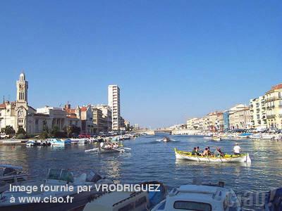 une vue Mer,ps très loin de Montpellier,le canal à Palavas  HERAULT ? l'été chaleur baignades !! tourisme vacances