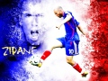 Image simple,mais qui fait parler beaucou d'unfootballeur connu:ZIDANE: équipe célèbre de Foot Equipe de France Foot!! amateurs de foot??