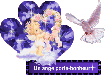 Beau coeur;:ange enfant roses belle mouette Blanc étoiles brillent porte bonheurrassurant et beau!!