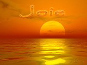 JOIE : sur la mer : beau coucher de Soleil !!  Chaleureux Gai !! AMITIE !!