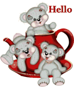 Bonsoir Hello vs disent ces NouNours mimi!!adorables dns ctte tasse�j'adore!Et Vous ??DOUCE NUIT marie-andr&eacute;e bizzzzzz