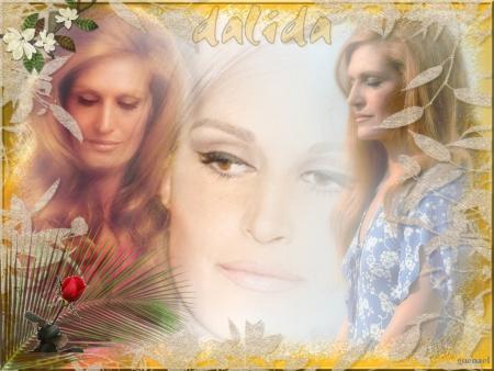 Chanteuse que j'appr&eacute;ciais et que j'aim tjour:belle femme Belle voix Chaude:DALIDA , son accent typ&eacute;�belles chansons et l&agrave; belle photo tendresse souvenir Nostalgie Apaisante �� Paroles Parol