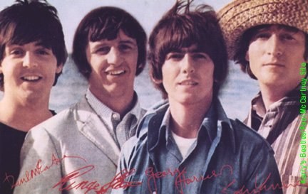 Beau souvenir Nostalgie avc ce Groupede Musique/qui a eu et encor For Succ&egrave;s par leurs chansons plutot bien!Bonn musique avc les BEATLES,�ma jeunesse�cme beaucoup je suis sure d'entre Nous� Bnne 