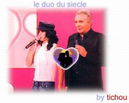 Bonsoir,  Pensant vs allez bien,  je viens vs faire Un Coucou,  avc la musique chanson  Michel Sardou en duo, bien accompagn&eacute;e/Coeur d'Amour�Jolie photo��   a plus �   marie-andr&eacute;e   bizzzz��