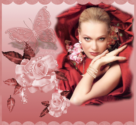 fem plutot belle beau visage yeux superb,mode rouge L'amour fleurs roses clair blanc diamants papillons Tendresse� Belle image � je vs souhait bnne soir&eacute;e � bisous marie-andr&eacute;e��