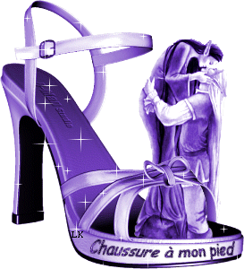 Original ce gif:couple s'aime et veulent trouver chaussure &agrave; leur pied ;:dns belle chaussure, c'st le cas de le dire� trouver le Bonheur La Personne qui convient &agrave; l'un &agrave; l'autre �