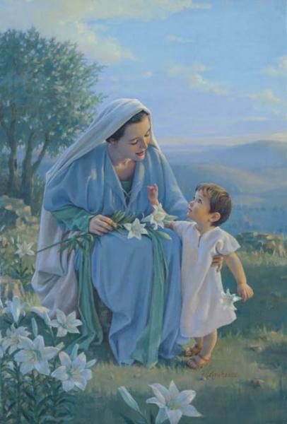 Bonjour � Image Tendresse Comme Marie une belle femm Puret&eacute; prend d'Amour ce bel Enfant�amour s'&eacute;l&egrave;ve vers le coeur esprit &acirc;me par les couleurs�les gestes doux paisibles gais��BONNE JOURNEE 