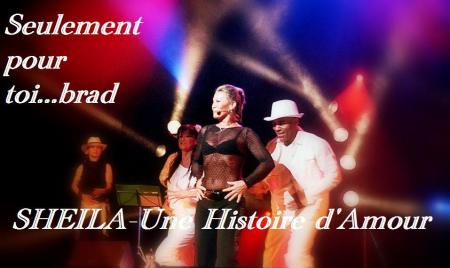 Photo gaie Spectacle SHEILA et ses musiciens:Histoire D'Amour POUR Toi Brad:histoire &agrave; ELLE!!qu'elle ns Chante��elle est belle et sexy!! BISOUS  marie-andr&eacute;e  !!!!