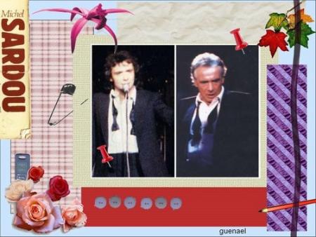 Michel Sardou:sUR Sc&egrave;ne,et Fleurs; Belle image de fond� Pr&eacute;pare t il autr Tourn&eacute;e;ou se tournerai il vers le THEATRE?Si quelqu'un sait,peut me r&eacute;pondre!Merci d'avance   BISOUS  BONNE SOIREE 