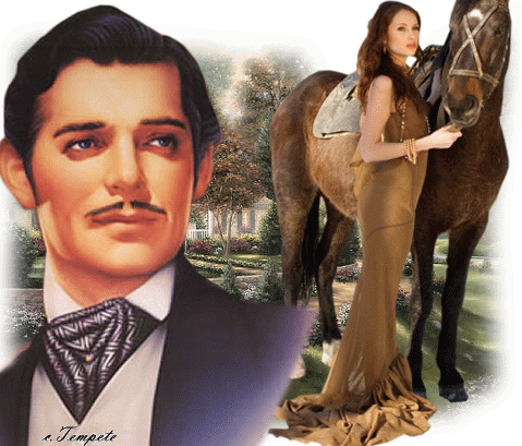 Style Epoque romantique,homme charmant pens &agrave; cett bell femm tenant son cheval dns ce beau parc verdure�Que j'auraisaim&eacute; connaitre cette &eacute;poque��Et Vous ?  bizzz  marie-andr&eacute;e  agr&eacute;able week end 