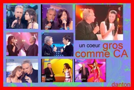 Diapo photos Michel Sardou chante avc divers(e)s artistes,UN COEUR il a de partager!!Michel��  &agrave;  plus bnne fin de mois d'AOUT �  !mil amiti&eacute;s une amie marie-andr&eacute;e  bizzzous