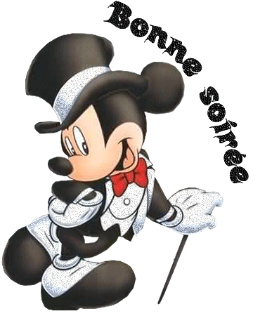 Un ptit Bonhomm souriant En costum NOIR BLANC, chapeau,gants blancs brillent,canne &agrave; la main,ns Souhaite Une Bonne Soir&eacute;e � marrant gai sympa /rigolo�� vs aimez les bandes dessin&eacute;es??ou dessins anim&eacute;s