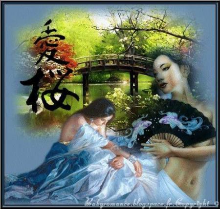 J'ai eu ce soir un peti flash dns le coeur, pr LA CHINE ces bell image, signes  belles femmes, nature superbe verdoyante ses fleurs�douceur sensualit&eacute; �beaut&eacute;  d'un autre pays que l'on 
