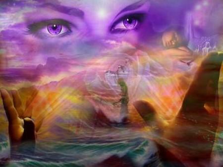 La Mer  montagnes F&eacute;&eacute;rie un beau regard Visage  des mains d'homme veulen prendr ce visage avc amour tendresse,embrasser cette belle femme, belles couleurs original et gai!!r&ecirc;ve f&eacute;&eacute;rie Amour tendr