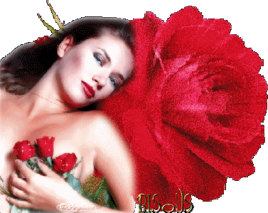 BONSOIR  B0NNE NUIT  A  VS TS TTES �  Beaux et doux  r&ecirc;ves   comme cette belle rose, cette jeune belle femme au visage doux   attirant, sensuelle,  Brille!!! l'ensemble !!!