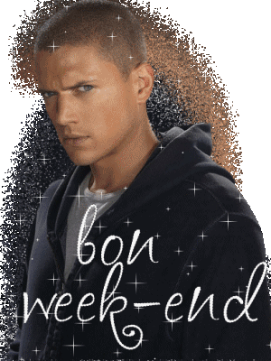 Fronce les sourcils, cet homme jeune  mais visage  plutot charmant, Etoiles brillent  pr le mettre en valeur,Vient Ns souhaiter un BON WEEK END � &agrave; ts ttes &&