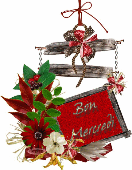 BONJOUR, je viens vs souhaiter un BON MERCREDI  agr&eacute;able  le mieux possible, avant que je m'en aille travailler �  A CE SOIR  �  mil bisous  vtre amie marie-andr&eacute;e&&