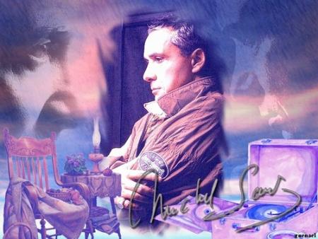 S&eacute;rieux mais pensif, michel sardou maintenant,mais les id&eacute;es Ailleurs, en Souvenirs Tourne-disque�Bougies Nostalgique et Nostalgie��je le trouve charmant sur cett photo��