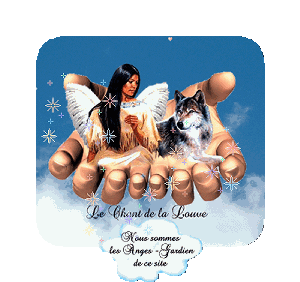 bELL Am&eacute;rindienn,Sa Louve Belles �dans belles mains,Anges Gardiens de Notre Site VIP BLOG�Tendresse Chaleur Humaine Amour �Amour entre ns ts ttes 