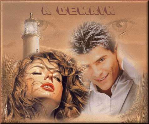 L'air de la mer, le vent  phare,  ce couple amoureux &eacute;pris, et aussi &eacute;pris par l'air  de la mer et du vent, en tte l&eacute;g&egrave;ret&eacute;  Viennent ns souhaiter une BONNE SOIREE ET  A DEMAIN � oui A DEMAI