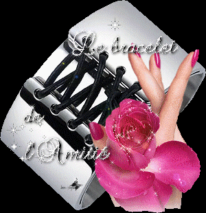 Bracelet Amiti&eacute; Etoiles Couleurs, Rose brille tenue par belle main de femme, Belle Cr&eacute;a � Merci Lucie �� AMITIE ECHANGE JOIE PARTAGE Un petit Coucou��BON JEUDI  A CE SOIR �et BEAUTE Aussi, j'oubl