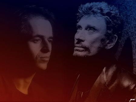 Bonne Nuit ��  La musique Chanson avec 2 Amis  artistes: Johnny hallyday � Jean-Jacques Goldman &&