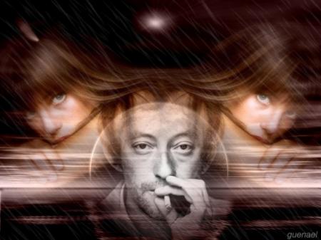 soUVenir  de Serge Gainsbourg�Et quel chanteur!  succ&egrave;s  musique  chansons textes �� bien accompagn&eacute;e  &agrave;  l'arri&egrave;re ��  la cigarette  tjours ��  Serge !!! 