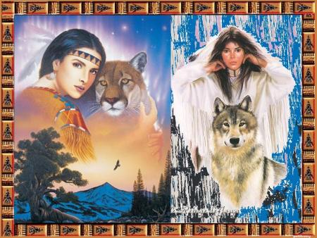 Beau cadre,  de belles jeun femmes Am&eacute;rindiennes, avec animaux  imposants  et  beaux�� La nature d&eacute;paysement , je vs fais voyager ce soir, pr une soir&eacute;e Gaie typique,et pr une Douce Nuit Beaux R&ecirc;ves�b