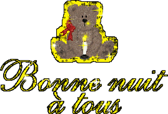 Humour joyeux ce Nounours vient ns Souhaiter une NUIT DOUCE  BONNE   A TS TTES �  Que l'amour Paix Lumi&egrave;re Joie  Ressourcement  Amour Divin et des Anges soient  vos  �Protections � I LOVE  JESUS 