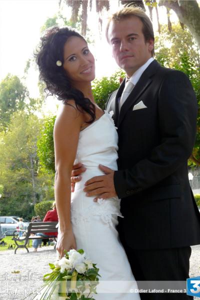 Mari&eacute;s,  quel beau jour!!!  BEAU Couple  l'AMOUR ��