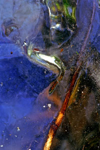 Un regard,  regarde  peinture image f&eacute;&eacute;rique, imaginaire � Verdure, du bleu l'eau ��  pas mal du tout celui  qui a peint  cette oeuvre ��  Donne gaiet&eacute; et joie dns coeur et &acirc;me ��et R&ecirc;ve � Evasio