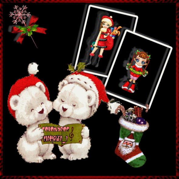 Coucou�  Pas encor NOEL,mais bientot � dans 1 mois environ Les f&ecirc;tes de fin d'Ann&eacute;e�Que je vs souhaite Agr&eacute;able le plus possible�NOEL Les cadeaux  mais aussi partage fraternit&eacute; solidarit&eacute;  la san