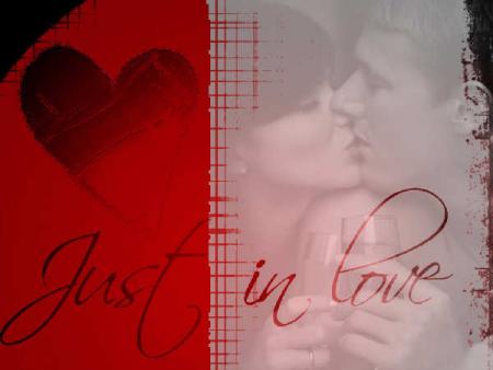jOli  cadre Rouge   JUST IN LOVE , un couple amoureux, un verre de vin &agrave; la main� pr f&ecirc;ter leur complicit&eacute; leur amour ��Vous m'avez manqu&eacute; �� heureusede Vs Retrouver ��